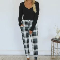 Flash Sale ⌛ Pink Lily Remarkable Kiss Blue/Grey Plaid Lounge Joggers 🤩 -Glam-girl Sales 13ec5f861a1343d99837334bf60653a8.thumbnail.0000000 530x530