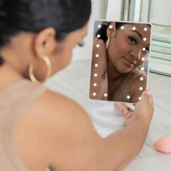 Buy 🛒 Pink Lily Anywhere Together White Standing Mirror ✨ -Glam-girl Sales 178820 8 650x