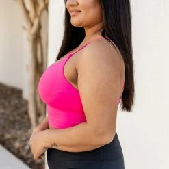 Hot Sale ๐งจ Pink Lily Let's Seize The Day Hot Pink Bra Top ๐ 18 Hot Sale ๐งจ Pink Lily Let's Seize The Day Hot Pink Bra Top ๐ -Glam-girl Sales 179604 185034 6 650x