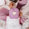 Discount ✨ Pink Lily Heart/Purple Patch Mini Travel Bag 🥰 -Glam-girl Sales 182490 4 650x