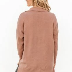 Cheap 🛒 Pink Lily Pulling Heartstrings Camel Quarter Zip Pullover 😀 -Glam-girl Sales 183436 pullingheartstringsmauve 176202 darlinggrace 164324 jennywhite 2 650x