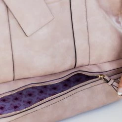 Best deal 👍 Pink Lily Escape To The South Blush Weekender Bag 🎉 -Glam-girl Sales 184204 7 650x