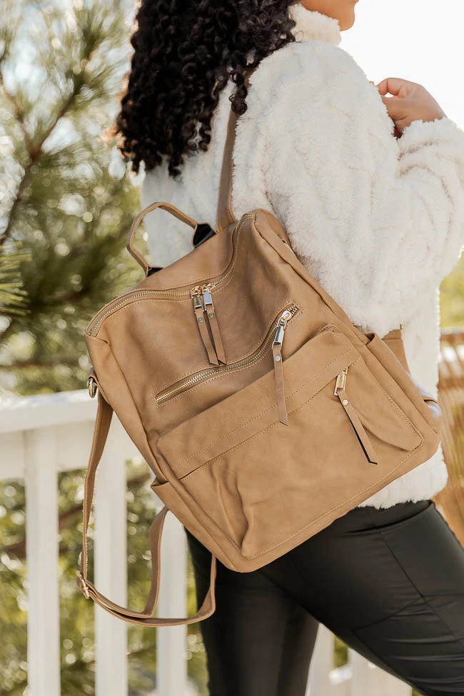 Promo π Pink Lily Weekend Rush Taupe π Backpack π 5 Promo π Pink Lily Weekend Rush Taupe π Backpack π - Image 3