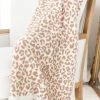 Deals 🛒 Pink Lily Make Me Believe Brown Small Leopard Print Blanket 😍 -Glam-girl Sales 184266 17 650x