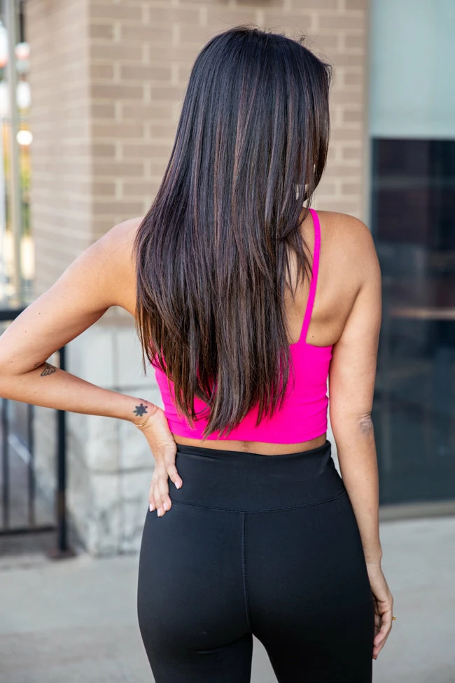 Hot Sale ๐งจ Pink Lily Let's Seize The Day Hot Pink Bra Top ๐ 7 Hot Sale ๐งจ Pink Lily Let's Seize The Day Hot Pink Bra Top ๐ - Image 5