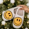 Deals 🥰 Pink Lily Yellow Smiley Slippers 🌟 -Glam-girl Sales 184816 8 650x