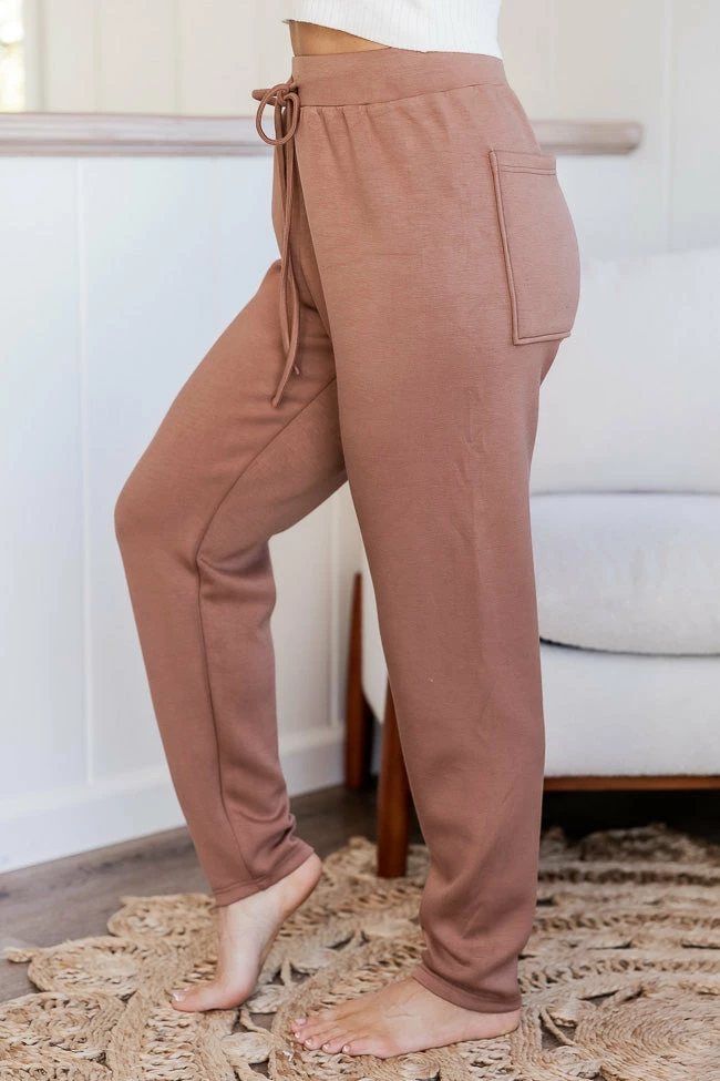 Budget ๐ Pink Lily How Will I Know Brown Lounge Pants ๐ฅฐ 7 Budget ๐ Pink Lily How Will I Know Brown Lounge Pants ๐ฅฐ - Image 5
