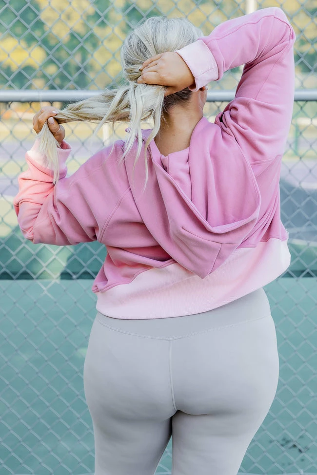 Flash Sale ๐ฏ Pink Lily Making It Look Easy Pink Ribbed Shoulder Quarter Zip Pullover ๐งจ 8 Flash Sale ๐ฏ Pink Lily Making It Look Easy Pink Ribbed Shoulder Quarter Zip Pullover ๐งจ - Image 6