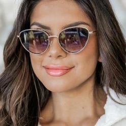 Best reviews of π Pink Lily Best Of Me Gold And Tortoise Cat Eye π Sunglasses π₯°