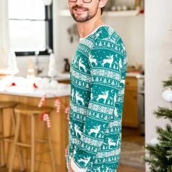 Flash Sale ๐งจ Pink Lily Mens Underneath The Tree Green โ Christmas Print Pajama Top โค๏ธ 8 Flash Sale ๐งจ Pink Lily Mens Underneath The Tree Green โ Christmas Print Pajama Top โค๏ธ -Glam-girl Sales 185658 185660 7 650x