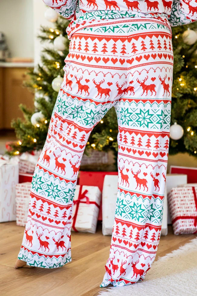 Cheapest ⌛ Pink Lily Santa Tell Me Red And Ivory 🎅 Christmas Print Pajama Pants 😀 10 Cheapest ⌛ Pink Lily Santa Tell Me Red And Ivory 🎅 Christmas Print Pajama Pants 😀 - Image 8