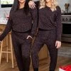 Top 10 🛒 Pink Lily All I Want For 🎄 Christmas Charcoal Leopard Print Pajama Joggers ✨ -Glam-girl Sales 185704 185706 3 650x