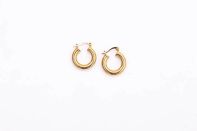 Top 10 β¨ Pink Lily Can't Stop Your Shine Gold Chunky Small Hoops π 4 Top 10 β¨ Pink Lily Can't Stop Your Shine Gold Chunky Small Hoops π - Image 2