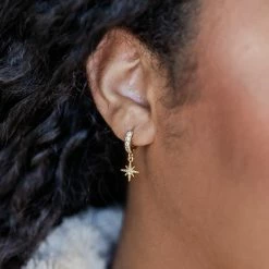 Promo β€οΈ Pink Lily Always Chic Gold Star Huggies FINAL SALE π₯°