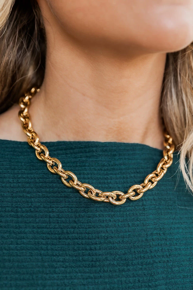 Deals 𧨠Pink Lily I Turn To You Gold Chunk Necklace π 3 Deals 𧨠Pink Lily I Turn To You Gold Chunk Necklace π