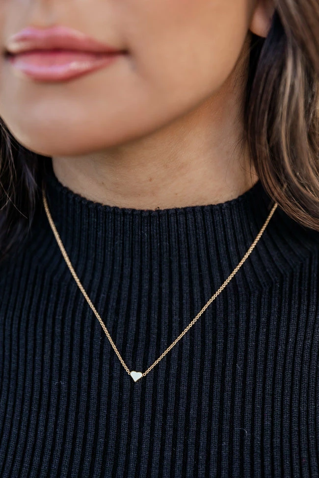 Flash Sale โ Pink Lily Want To Know You Better Gold Heart Dainty Necklace ๐ฅ 3 Flash Sale โ Pink Lily Want To Know You Better Gold Heart Dainty Necklace ๐ฅ