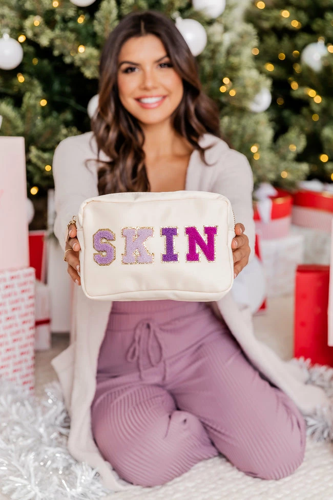 Brand new π₯ Pink Lily Skin Purple/Tan Medium Bag π 3 Brand new π₯ Pink Lily Skin Purple/Tan Medium Bag π