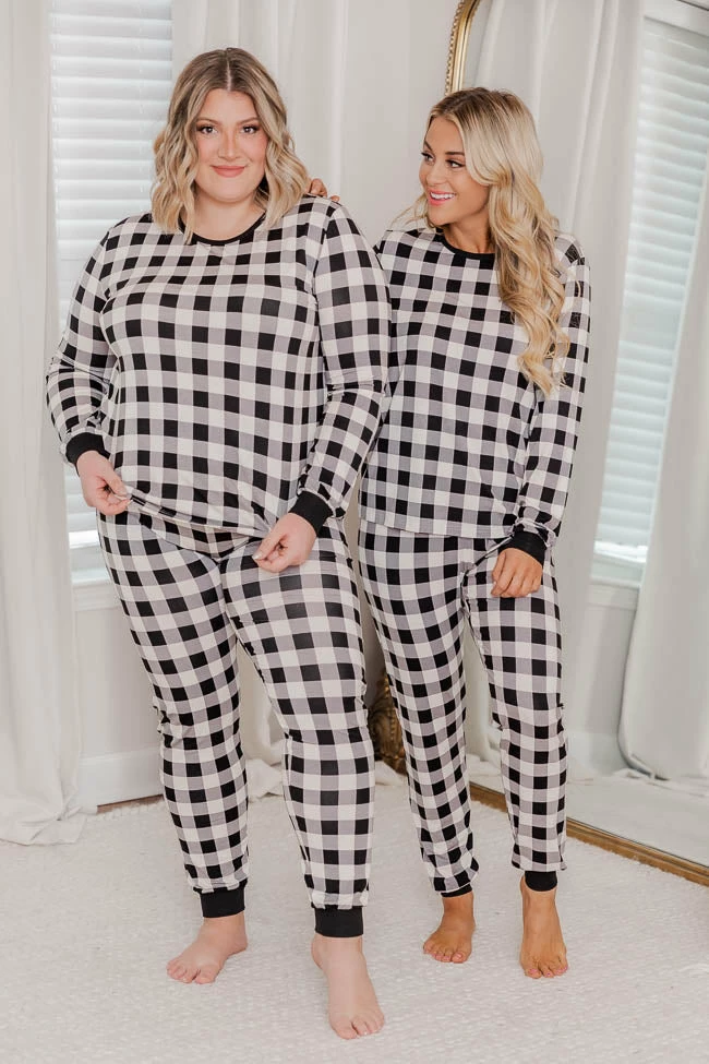 Flash Sale π Pink Lily In Your Mind Beige/Black Plaid Pajama Top β¨ 3 Flash Sale π Pink Lily In Your Mind Beige/Black Plaid Pajama Top β¨