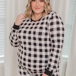 Flash Sale π Pink Lily In Your Mind Beige/Black Plaid Pajama Top β¨ 16 Flash Sale π Pink Lily In Your Mind Beige/Black Plaid Pajama Top β¨ -Glam-girl Sales 185834 185836 18 650x