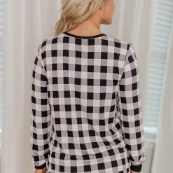 Flash Sale π Pink Lily In Your Mind Beige/Black Plaid Pajama Top β¨ 14 Flash Sale π Pink Lily In Your Mind Beige/Black Plaid Pajama Top β¨ -Glam-girl Sales 185834 185836 7 650x