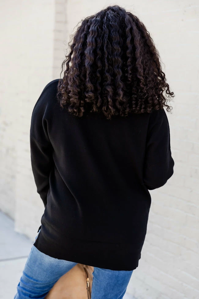 Best Pirce π Pink Lily Pulling Heartstrings Black Quarter Zip Pullover βοΈ 7 Best Pirce π Pink Lily Pulling Heartstrings Black Quarter Zip Pullover βοΈ - Image 5