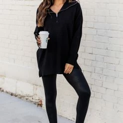 Best Pirce π Pink Lily Pulling Heartstrings Black Quarter Zip Pullover βοΈ 16 Best Pirce π Pink Lily Pulling Heartstrings Black Quarter Zip Pullover βοΈ -Glam-girl Sales 185900 9 650x