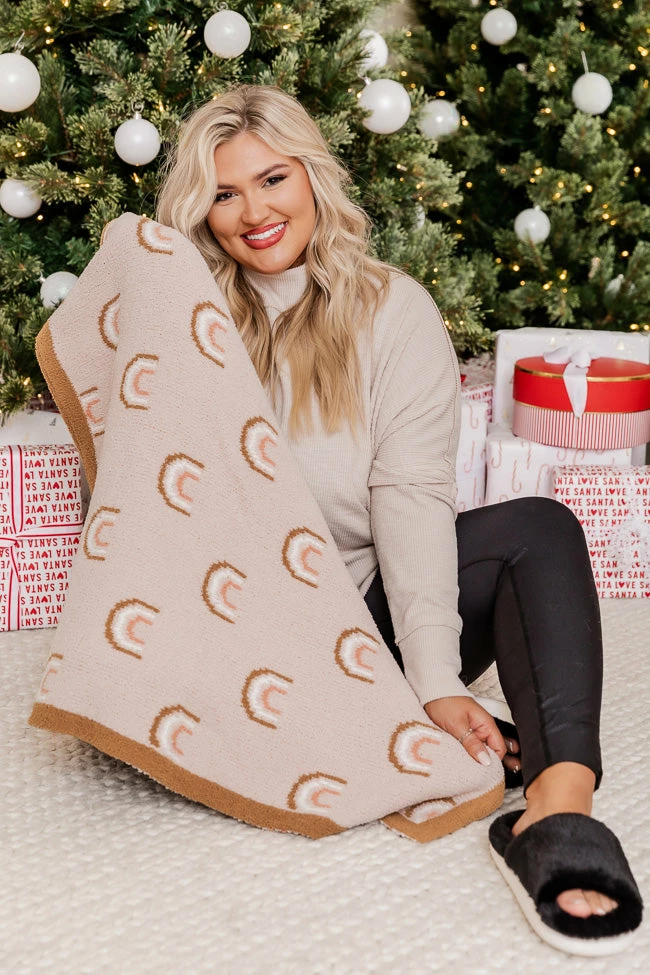 Cheapest βοΈ Pink Lily Baby's Make Me Warm Neutral Rainbow Blanket π€© 4 Cheapest βοΈ Pink Lily Baby's Make Me Warm Neutral Rainbow Blanket π€© - Image 2