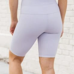 Best Pirce 😉 Pink Lily Heavy Hitter Periwinkle Biker Shorts 🎉 -Glam-girl Sales 186142 9 650x