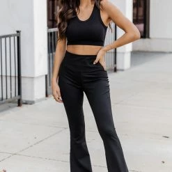 Discount ✔️ Pink Lily Victory Lap Black Lounge Tank 🧨 -Glam-girl Sales 186146 2 650x