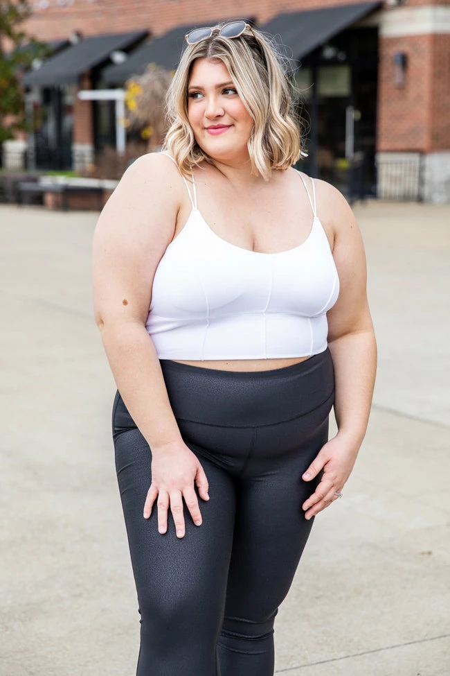 Top 10 โ๏ธ Pink Lily Taking A Break Ivory Seam Detail Bralette FINAL SALE ๐ 8 Top 10 โ๏ธ Pink Lily Taking A Break Ivory Seam Detail Bralette FINAL SALE ๐ - Image 6