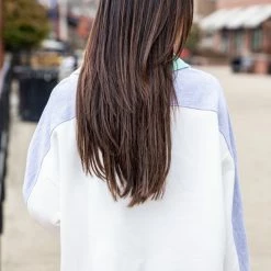 New 🥰 Pink Lily Jump Right In Mint Colorblock Quarter Zip Pullover FINAL SALE 😉 -Glam-girl Sales 186340 9 650x