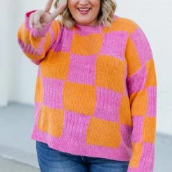Top 10 โญ Pink Lily Illuminating Spirit Pink And Orange Fuzzy Checkered Sweater FINAL SALE ๐ 18 Top 10 โญ Pink Lily Illuminating Spirit Pink And Orange Fuzzy Checkered Sweater FINAL SALE ๐ -Glam-girl Sales 186388 13 650x