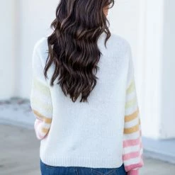 Wholesale 💯 Pink Lily Make It Yours Multicolor Striped Sweater FINAL SALE 🎁 -Glam-girl Sales 186390 10 a5664750 61f9 4095 af45 0f14dc21fbe2 650x