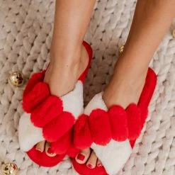 Coupon ๐ Pink Lily ๐ Christmas Morning Nap Red And White Slippers ๐ 10 Coupon ๐ Pink Lily ๐ Christmas Morning Nap Red And White Slippers ๐ -Glam-girl Sales 186464 3 650x
