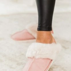 New 🔔 Pink Lily I'm Walking On Air Pink Slippers 🥰 -Glam-girl Sales 186498 5 650x