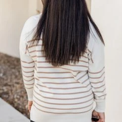 Top 10 🎁 Pink Lily Pulling Heartstrings Ivory And Tan Striped Quarter Zip Pullover ⭐ 18 Top 10 🎁 Pink Lily Pulling Heartstrings Ivory And Tan Striped Quarter Zip Pullover ⭐ -Glam-girl Sales 186550 7 cf0c2dde 0797 4eab a83e 49ca82018877 650x