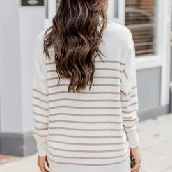 Top 10 🎁 Pink Lily Pulling Heartstrings Ivory And Tan Striped Quarter Zip Pullover ⭐ 15 Top 10 🎁 Pink Lily Pulling Heartstrings Ivory And Tan Striped Quarter Zip Pullover ⭐ -Glam-girl Sales 186550 8 650x