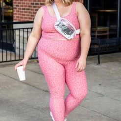 Wholesale 💯 Pink Lily In Alignment Ribbed Pink Leopard Print Leggings FINAL SALE 💯 -Glam-girl Sales 186650 186456 1 650x