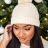 Best deal 💯 Pink Lily Snow Capped Ivory Beanie 😉 -Glam-girl Sales 186924 NEWbeanie 650x
