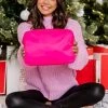 Best reviews of 💯 Pink Lily Large Hot Pink Bag FINAL SALE 😀 -Glam-girl Sales 187014 2 650x