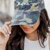 Best Sale 😀 Pink Lily Camo Hat With Embroidered Mama 🥰