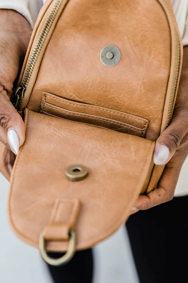 Wholesale π Pink Lily All The Feels Brown Sling Bag With Removable Printed Strap π 6 Wholesale π Pink Lily All The Feels Brown Sling Bag With Removable Printed Strap π - Image 4