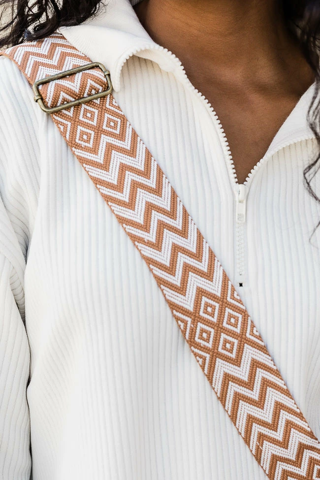 Wholesale π Pink Lily All The Feels Brown Sling Bag With Removable Printed Strap π 7 Wholesale π Pink Lily All The Feels Brown Sling Bag With Removable Printed Strap π - Image 5