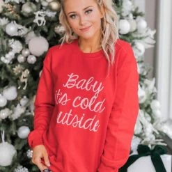 Wholesale β Pink Lily Baby It's Cold Outside Script Red Graphic Sweatshirt π 15 Wholesale β Pink Lily Baby It's Cold Outside Script Red Graphic Sweatshirt π -Glam-girl Sales 1K0A0436 89179451 36f5 42dd 8a12 482d32a51940 650x