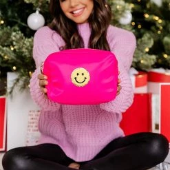 Promo 😉 Pink Lily Medium Hot Pink Bag FINAL SALE 🎁