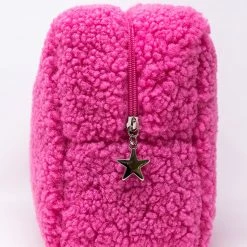 Discount 👏 Pink Lily Pink Teddy Pouch Set FINAL SALE ✨ -Glam-girl Sales 219A9167 650x