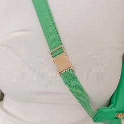 Hot Sale 🔥 Pink Lily On The Go Green Belt Bag FINAL SALE ✔️ -Glam-girl Sales 219A9836 650x