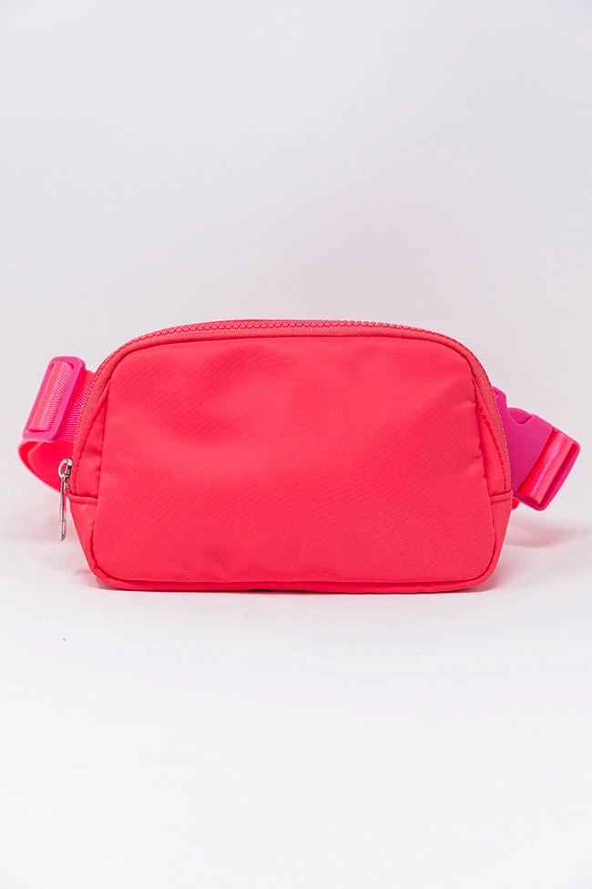 Wholesale 👏 Pink Lily Places To Go Hot Pink Belt Bag FINAL SALE 👍 5 Wholesale 👏 Pink Lily Places To Go Hot Pink Belt Bag FINAL SALE 👍 - Image 3