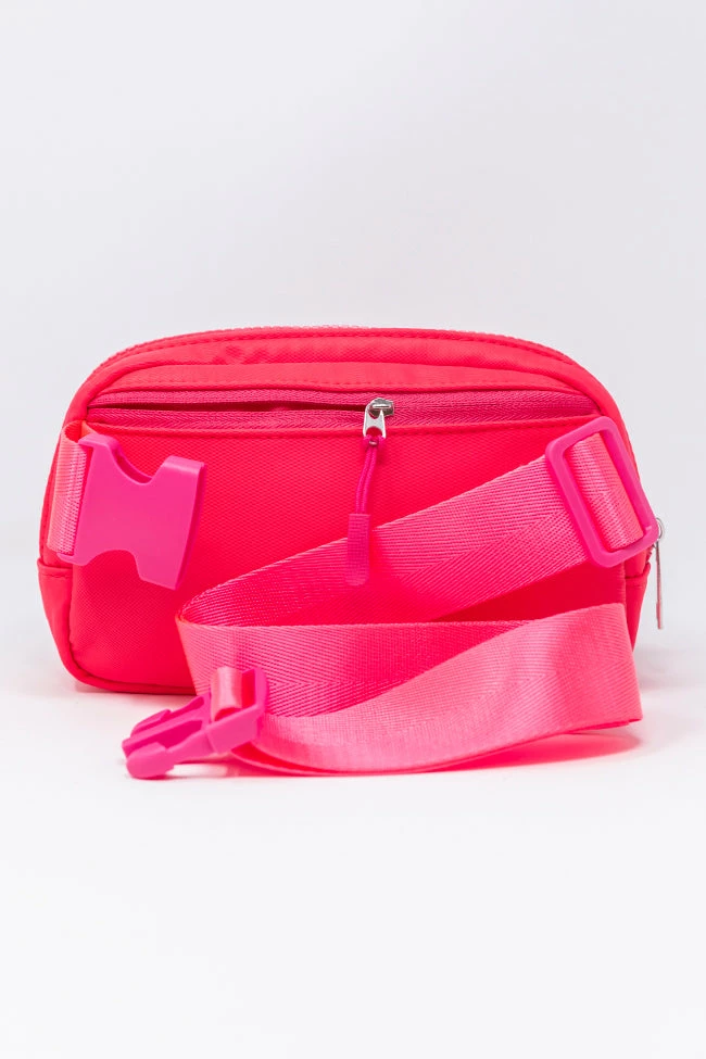 Wholesale 👏 Pink Lily Places To Go Hot Pink Belt Bag FINAL SALE 👍 6 Wholesale 👏 Pink Lily Places To Go Hot Pink Belt Bag FINAL SALE 👍 - Image 4