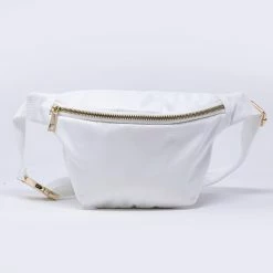 Budget ⌛ Pink Lily On The Go White Belt Bag FINAL SALE 💯 -Glam-girl Sales 4W3A9011 650x